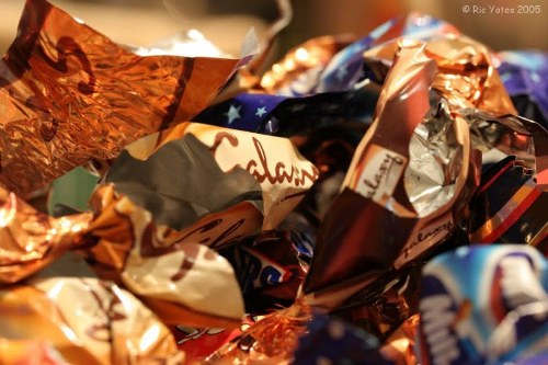 Community reuse centre receiving donated items