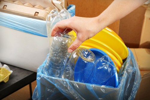 Muck away service provider assessing waste removal in Croydon